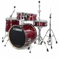 Yamaha Stage Custom Birch Fusion Drum Kit - Cranberry Red
