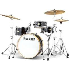 Yamaha Stage Custom Hip Kit with Crosstown Hardware Pack - Raven Black
