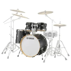 Yamaha Tour Custom Euro Shell Pack - Licorice Satin