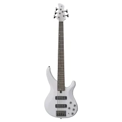 Yamaha TRBX505 5 String Bass - Translucent White