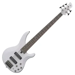 Yamaha TRBX505 5 String Bass - Translucent White