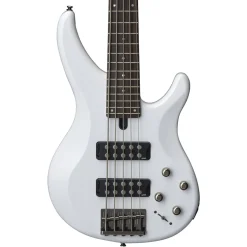Yamaha TRBX305 5 String Electric Bass - White
