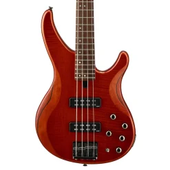 Yamaha TRBX604FM 4-String Bass Guitar - Caramel Brown