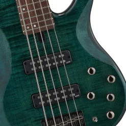 Yamaha TRBX605FM 5-String Bass Guitar - Indigo Blue