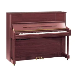 Yamaha U1JSC3PM 121cm Upright Piano with SC3 Silent System in Polished Mahogany