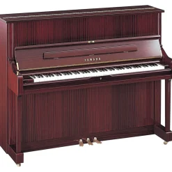 Yamaha U1PMQ Upright Piano - Polished Mahogany
