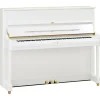 Yamaha U1PWHQ Upright Piano - Polished White