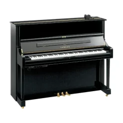 Yamaha U1SH3PEQ 121cm Professional Upright Piano with SH3 Silent System in Polished Ebony