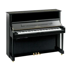 Yamaha U1TA3PEQ 121cm Professional Upright Piano with TA3 TransAcoustic System in Polished Ebony