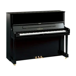 Yamaha YUS1PE 121cm Professional Upright Piano in Polished Ebony