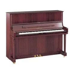 Yamaha YUS1PM 121cm Professional Upright Piano in Polished Mahogany