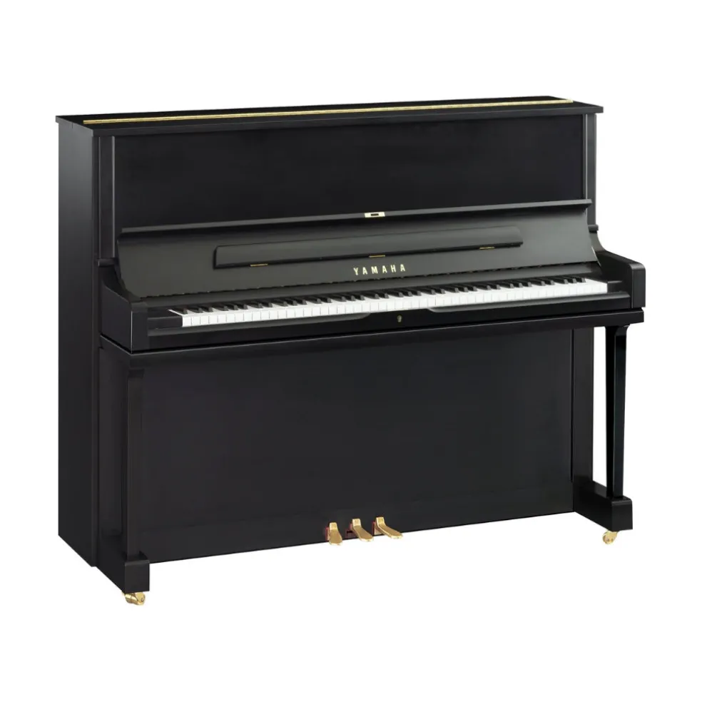 Yamaha YUS1SE 121cm Professional Upright Piano in Satin Ebony