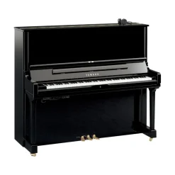 Yamaha YUS3SH3PE 131cm Professional Upright Piano with SH3 Silent System in Polished Ebony
