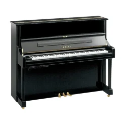 Yamaha YUS1TA3PE 121cm Professional Upright Piano with TA3 TransAcoustic System in Polished Ebony