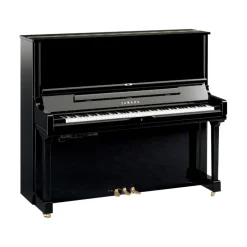 Yamaha YUS3TA3PE 131cm Professional Upright Piano with TA3 TransAcoustic System in Polished Ebony