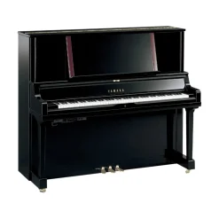 Yamaha YUS5TA3PE 131cm Professional Upright Piano with TA3 TransAcoustic System in Polished Ebony