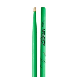 Zildjian 5A Acorn Wood - Neon Green