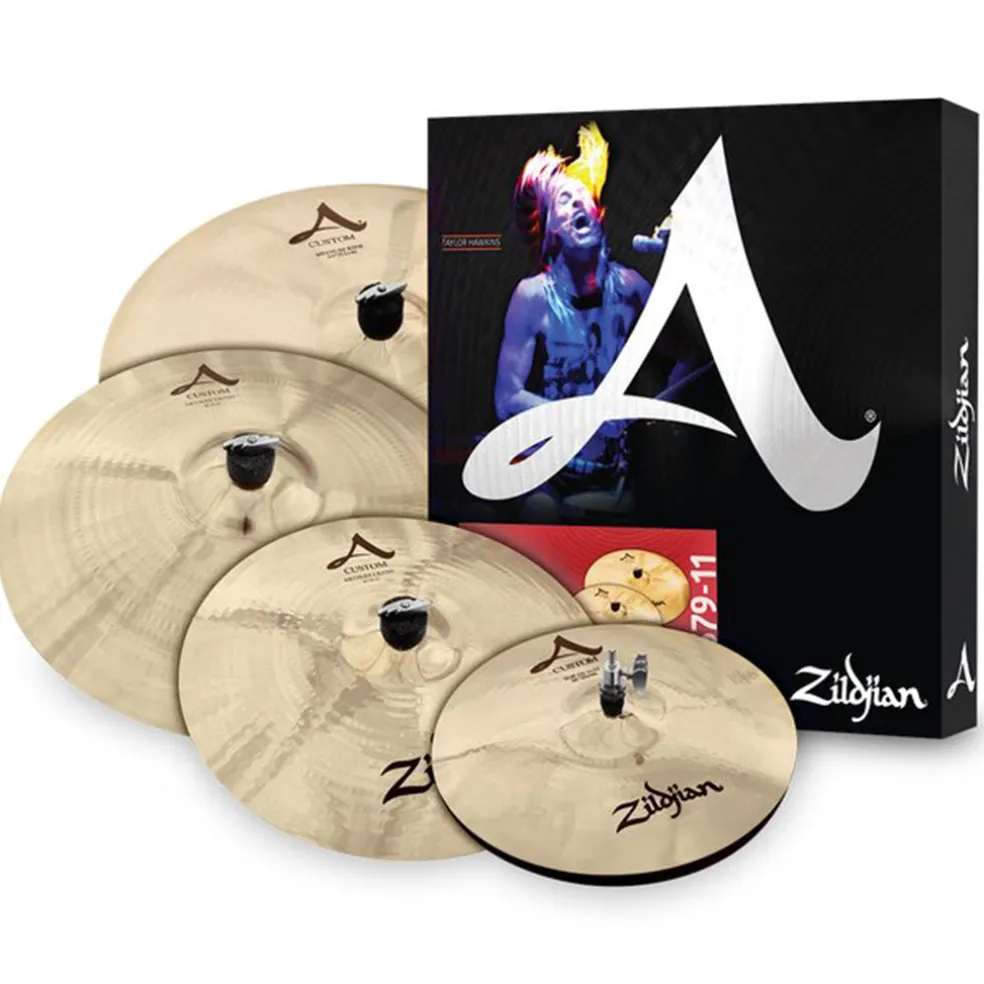 Zildjian A Custom Cymbal Set - 14" 16" 18" 20"