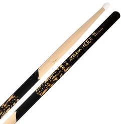 Zildjian Drumsticks LE 400 Anniversary 5BN - Nylon - Black/Gold Dip
