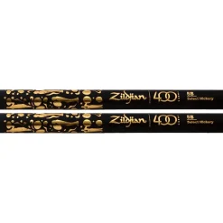 Zildjian Drumsticks LE 400 Anniversary 5BN - Nylon - Black/Gold Dip