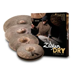 Zildjian K Custom Dry Cymbal Pack - 14" 16" 18" 21"