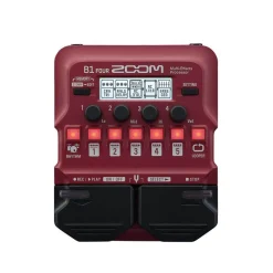 Zoom B1 Four Bass Effects Pedal