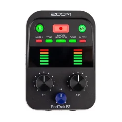 Zoom PodTrak P2 USB Mic Recorder