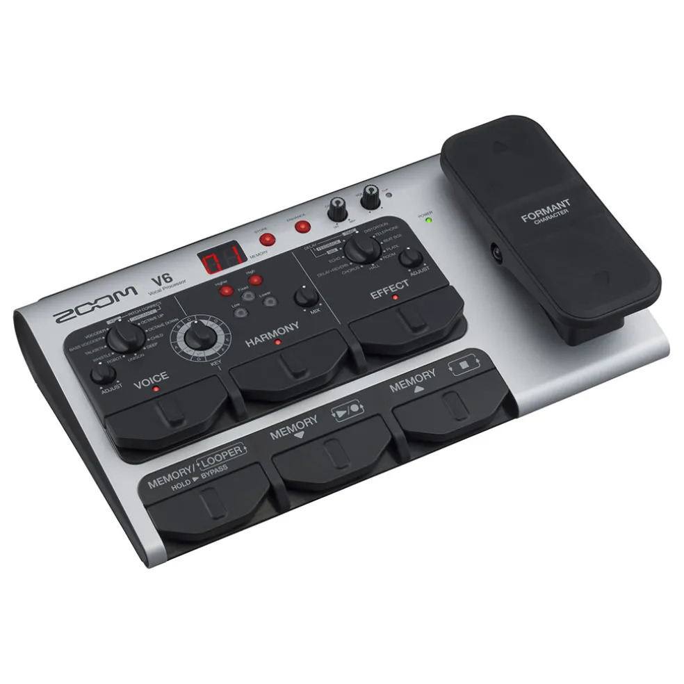 Zoom V6 Multi Effects Vocal Processor